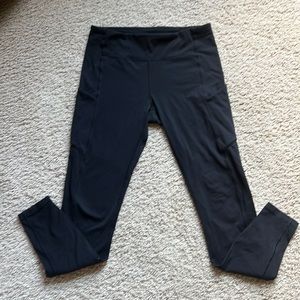 Size 8 Lululemon black leggings.